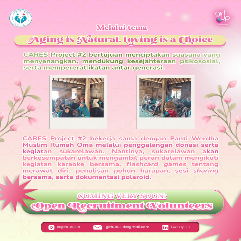 Donasi untuk Panti Werdha Muslim Rumah Oma - CARES Project #2