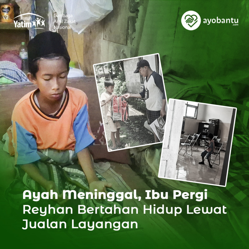 Jual Layangan, Bocah 9 Tahun Ini Hidup Sendirian
