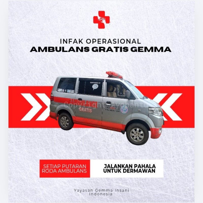 Ayo Bantu Perbaiki Ambulans Gratis Gemma