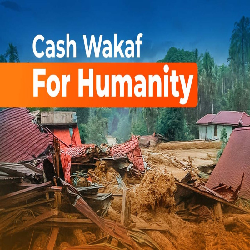 Cash Wakaf For Humanity Sumatera