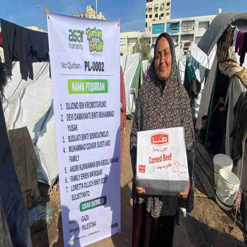 Kurbanmu Kuatkan Pengungsi Palestina di Lebanon