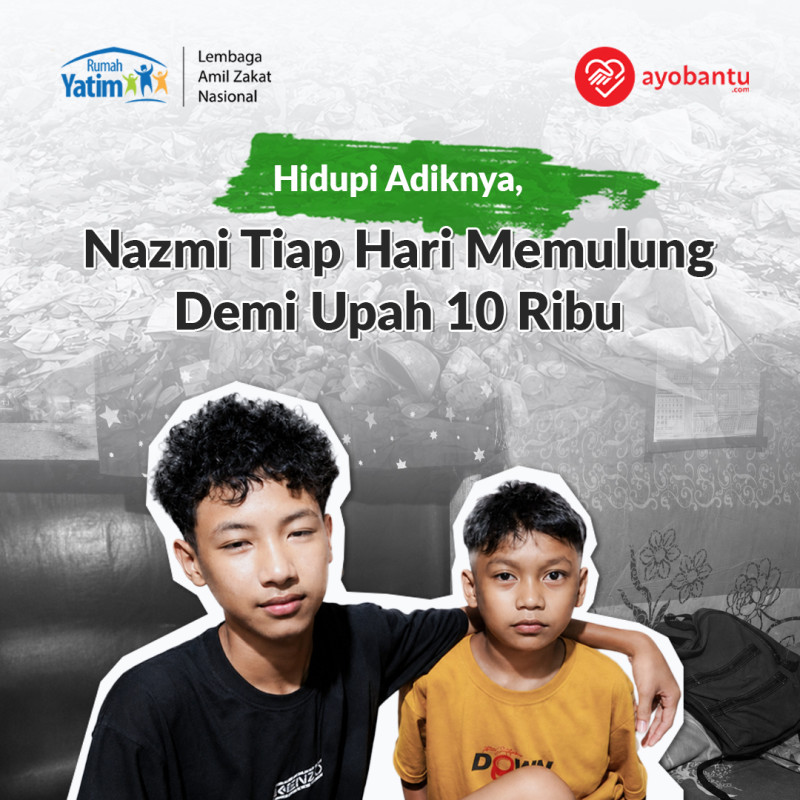 Diterlantarkan Ayah Sendiri, Kakak Beradik Bertahan Hidup dari Rongsokan