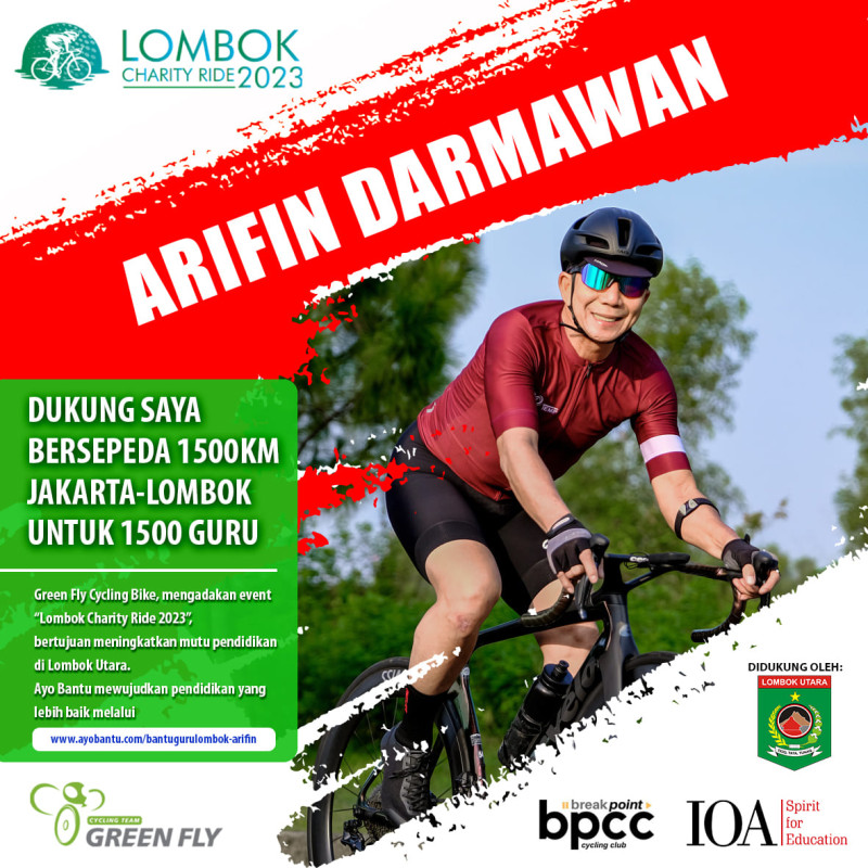 Pendidikan yang Lebih Baik untuk Lombok Utara - Arifin Darmawan