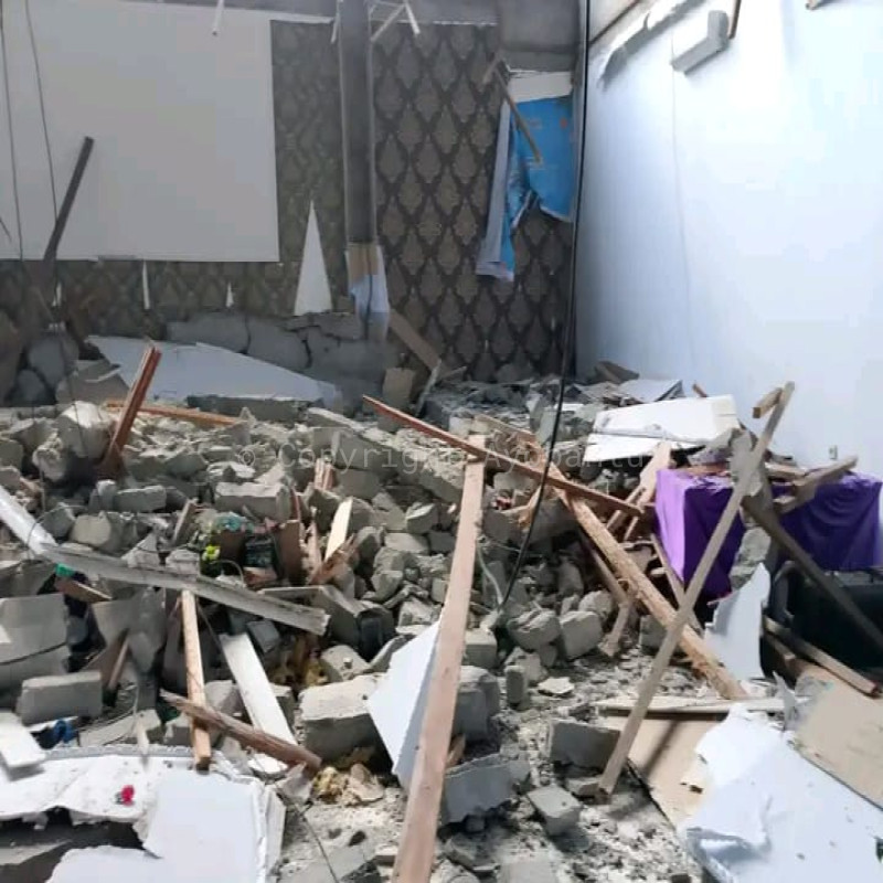 Donasi Korban Gempa di Pulau Batang Dua