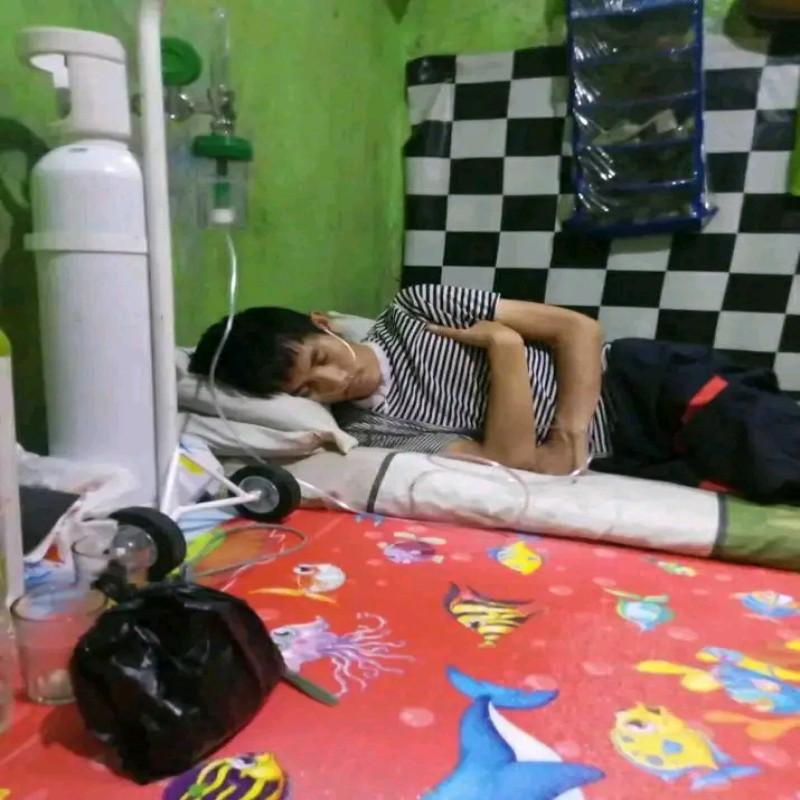 Dulu pejuang keluarga sekarang hanya pejuang napas akibat kerusaka paru paru