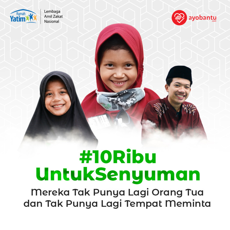 Wujudkan Mimpi Kecil Yatim dengan Sedekah Mulai 10 ribu