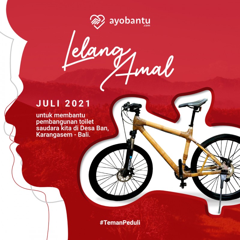 Lelang Amal Bamboo Bike