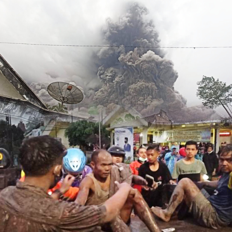 Indodax Peduli Bencana - Ayo Bantu Bantu Korban Erupsi Gunung Semeru!