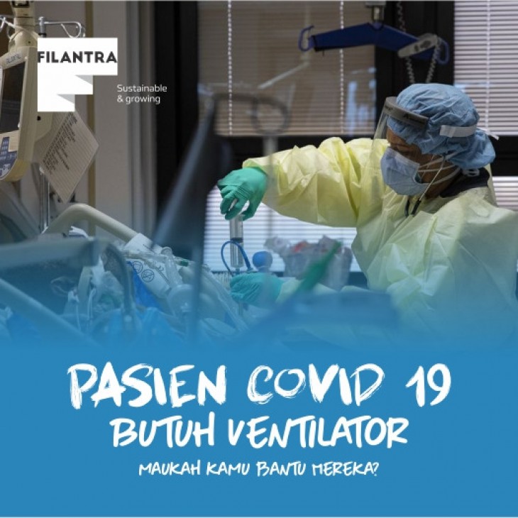 Patungan 1000 Ventilator untuk tangani Covid19