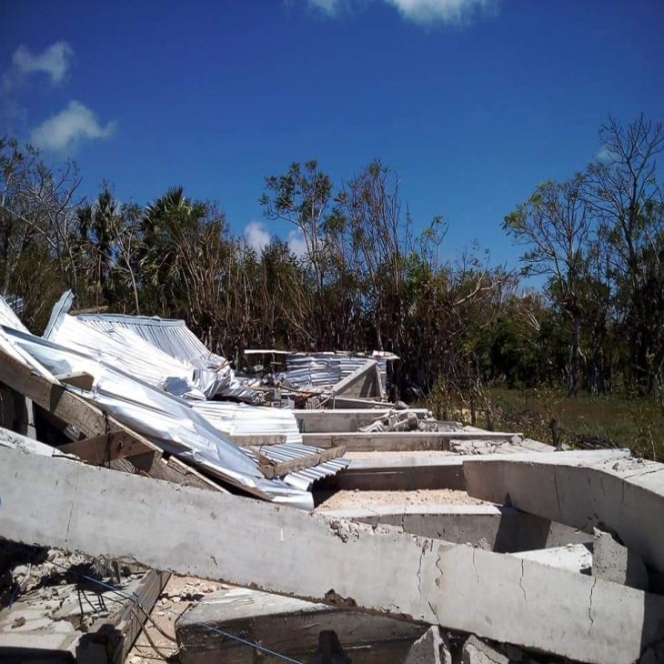 Rumah tinggal dan gereja hancur karena cuaca buruk NTT