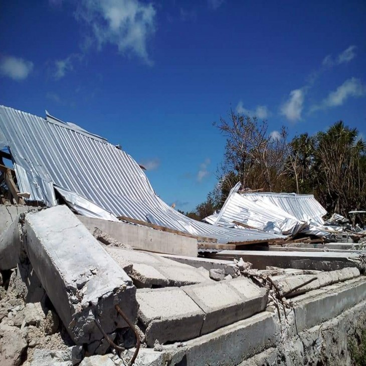 Rumah tinggal dan gereja hancur karena cuaca buruk NTT