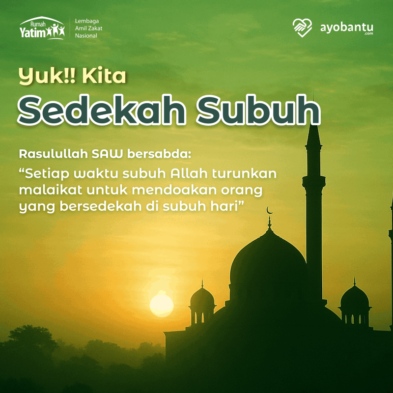 Rutin Sedekah Subuh Solusi Dikabulkannya Doa