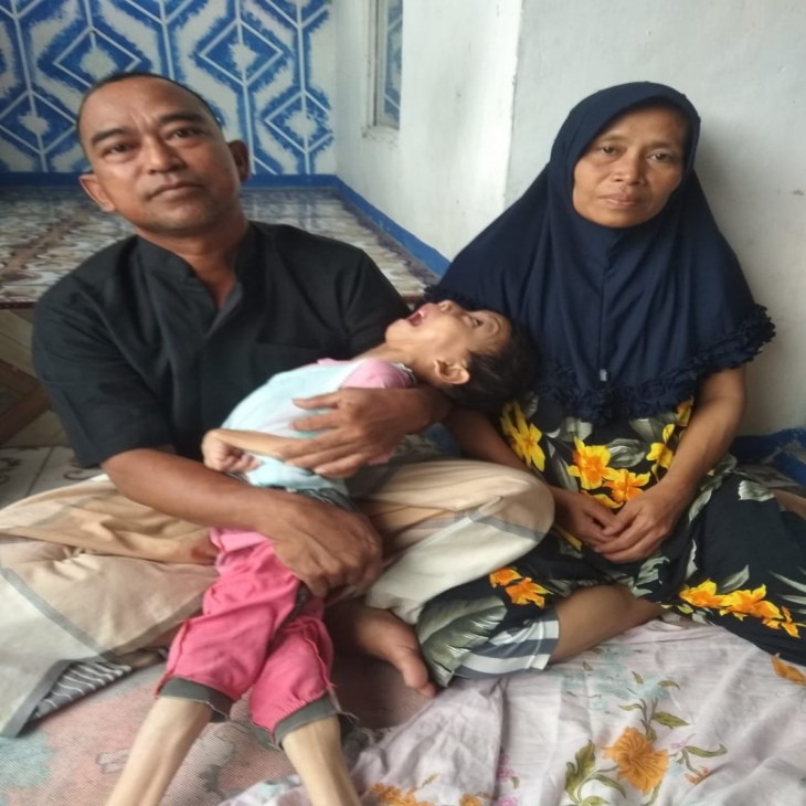 14 tahun Siva Berjuang lawan Penyakit Saraf Otak