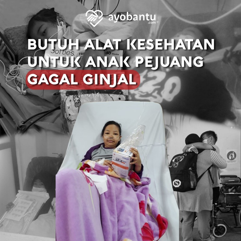 URGENT! Butuh ALAT KESEHATAN untuk Anak Pejuang Gagal Ginjal