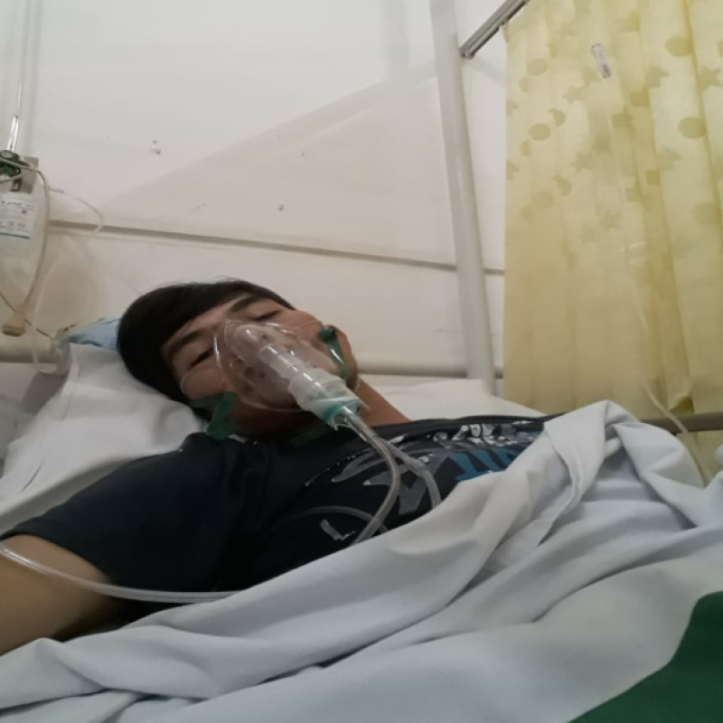 Dulu pejuang keluarga sekarang hanya pejuang napas akibat kerusaka paru paru