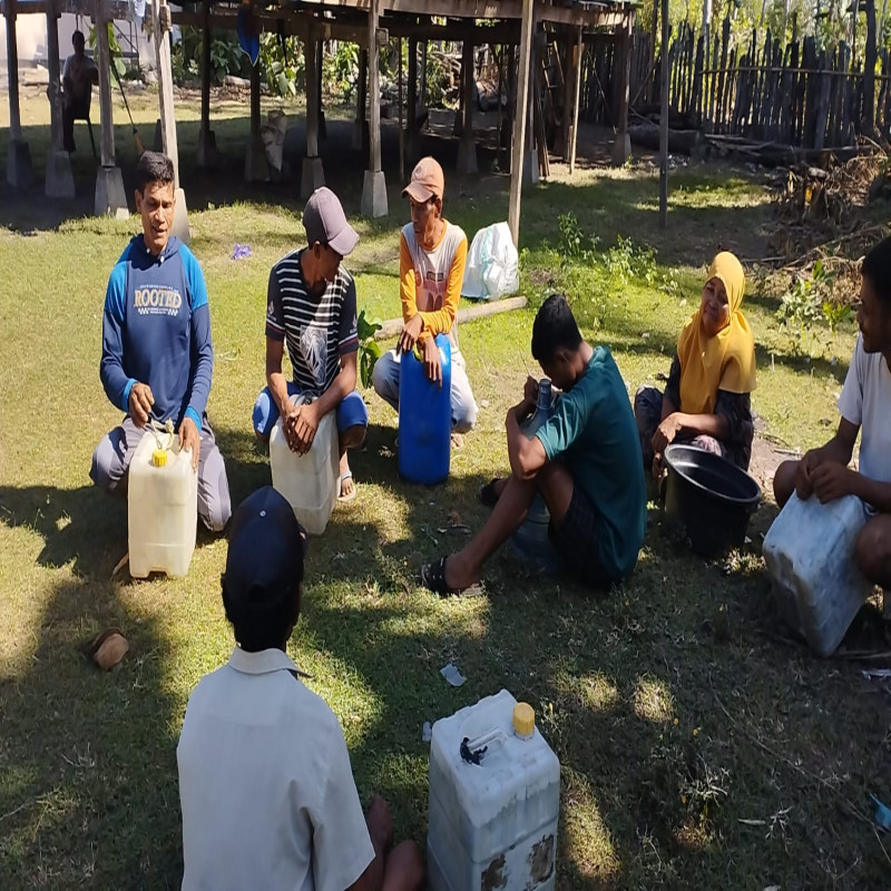 Air Bersih untuk Warga Pulau Moyo