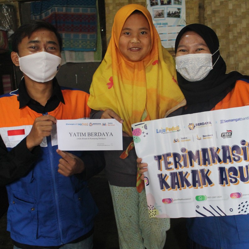 Ramaikan Pelosok Indonesia dengan Senyum Bahagia Yatim