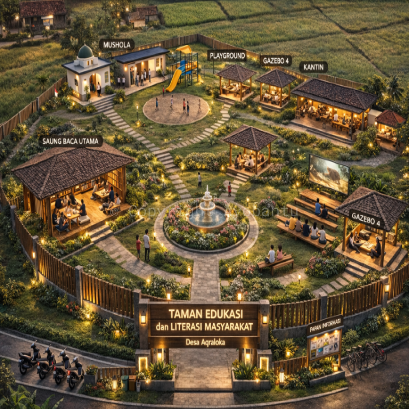 Taman Literasi Rakyat Aqraloka