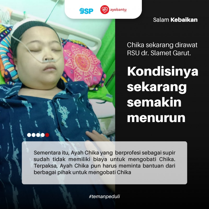 Chika, 2 Tahun Menderita Lupus dan Komplikasi di Tengah Keterbatasan Ekonomi