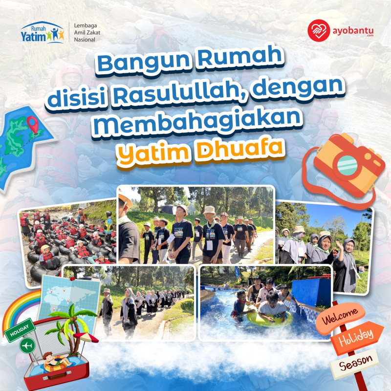 Liburan Membahagiakan Bersama Anak Yatim & Dhuafa