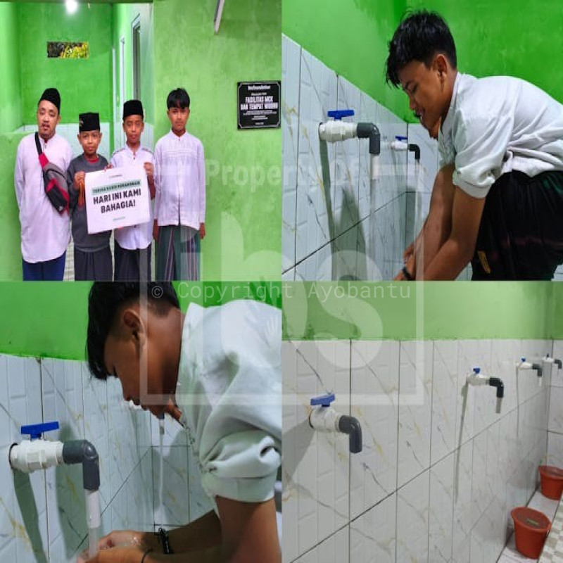 Hadirkan Sarana Air Bersih untuk Pelosok Negeri