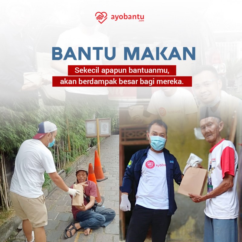 #bantumakan Ayo Bantu Saudara Kita yang Kelaparan