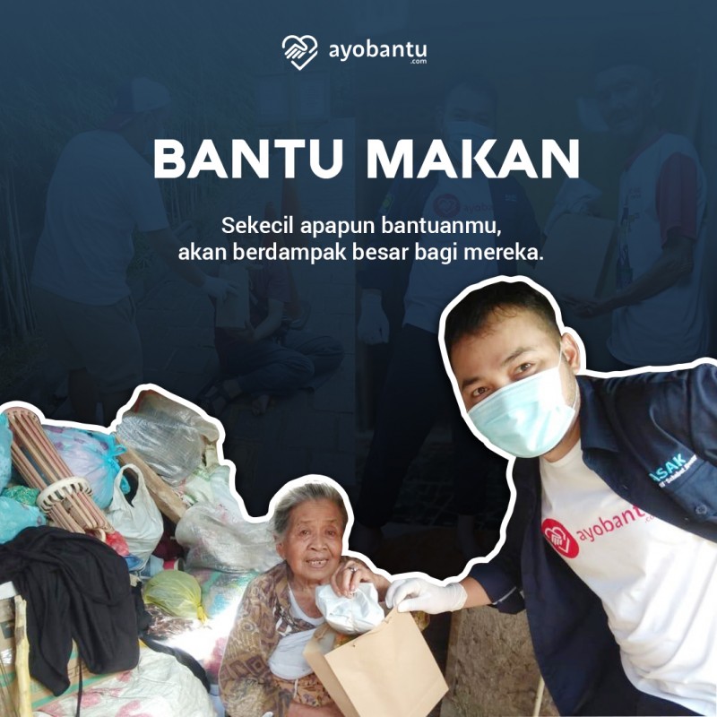 #bantumakan Ayo Bantu Saudara Kita yang Kelaparan