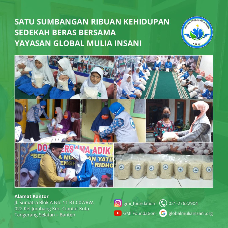 Bantu Saudara Kita Agar Tidak Kelaparan