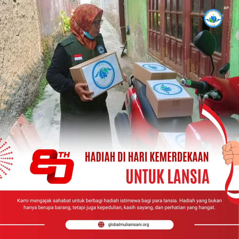 Hadiah di Hari Kemerdekaan untuk Lansia