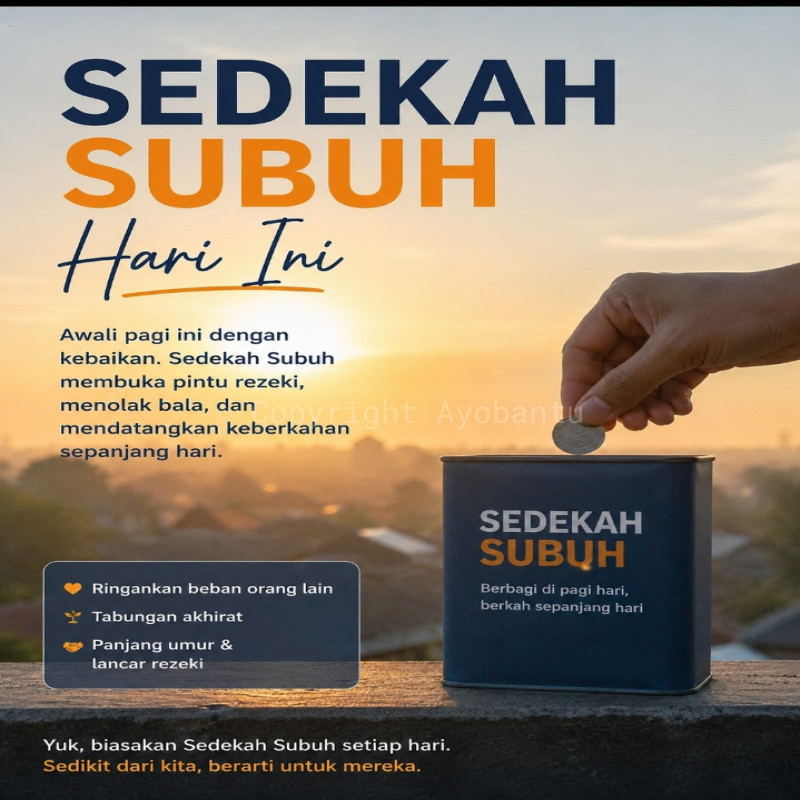 Jum'at Berkah Sedekah Untuk Ummat