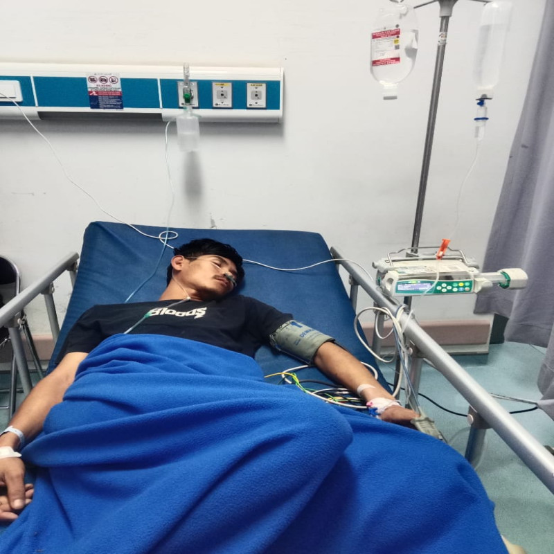 Bantu ahmad sembuh dari sakit jantung dan paru