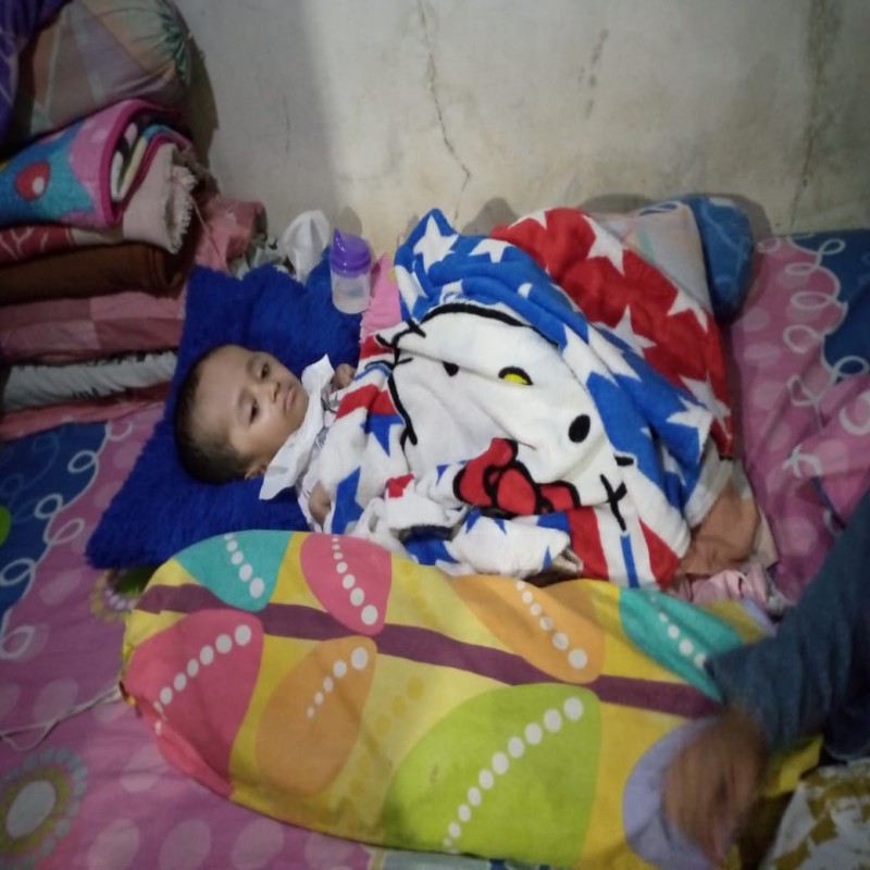 Seorang Janda di Garut,harus Rawat Anak Hydrosefalus sendirian