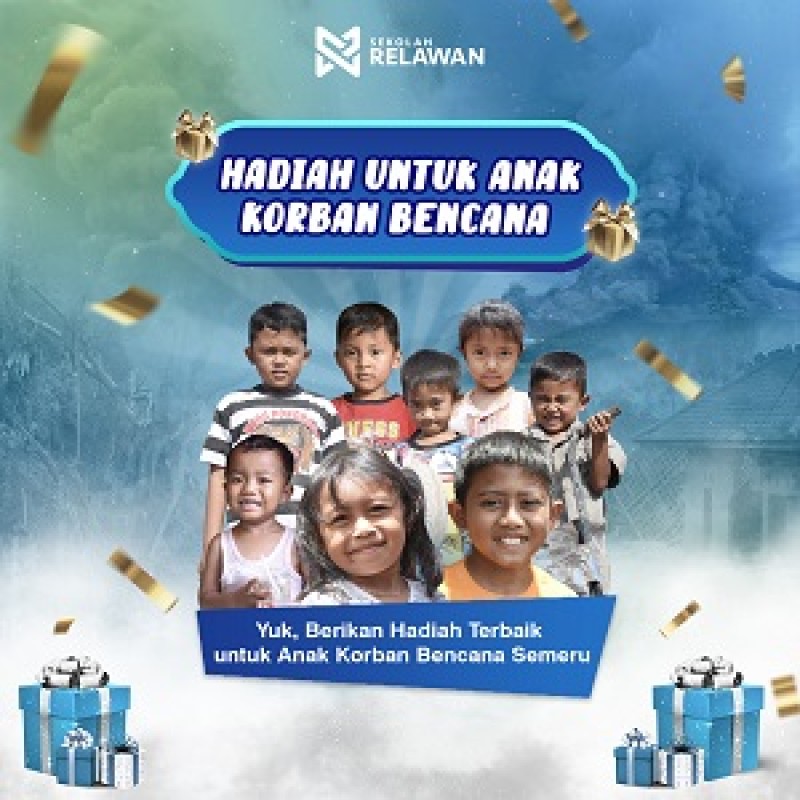 Spesial Akhir Tahun, Kado Terbaik untuk Anak Korban Bencana