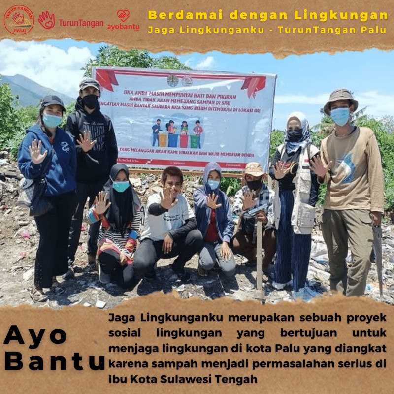 Jaga Lingkungan, Jaga Generasi Masa Depan di Palu
