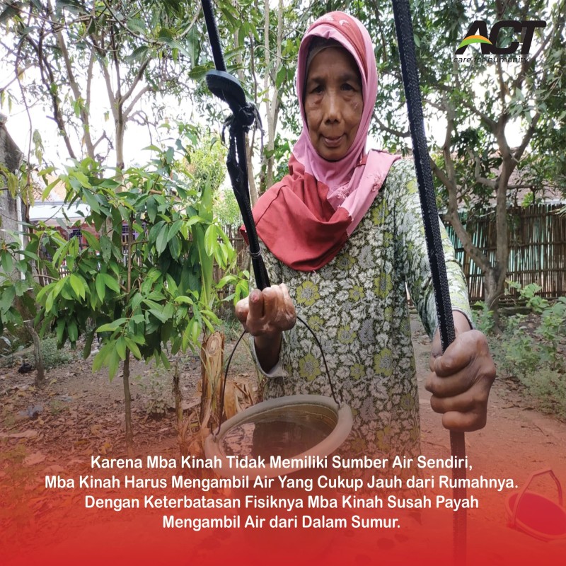 Bangun Hunian Layak, Bahagiakan Mbah Kinah di Masa Senjanya