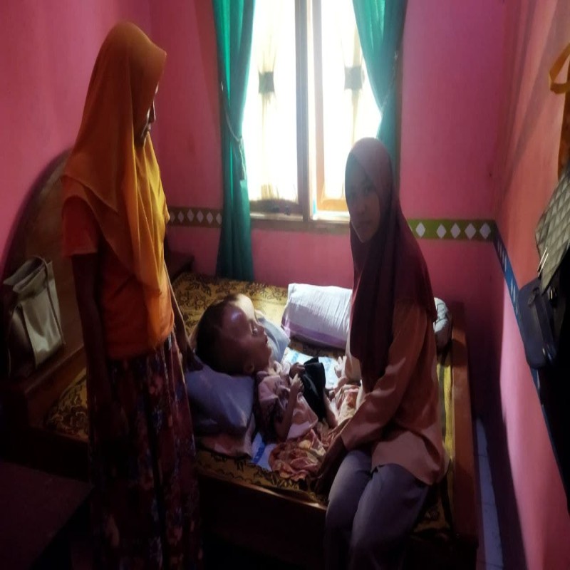 Hampir 8 tahun! Didin berjuang dari Hidrosefalus