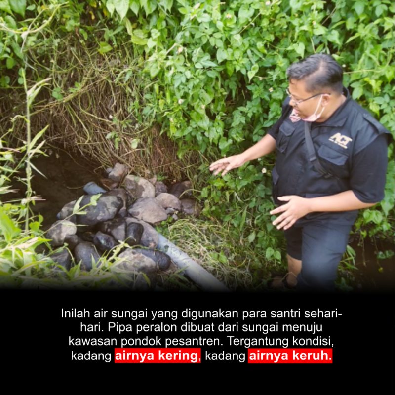 Patungan Sumur Wakaf untuk Santri Pelosok Jawa Tengah