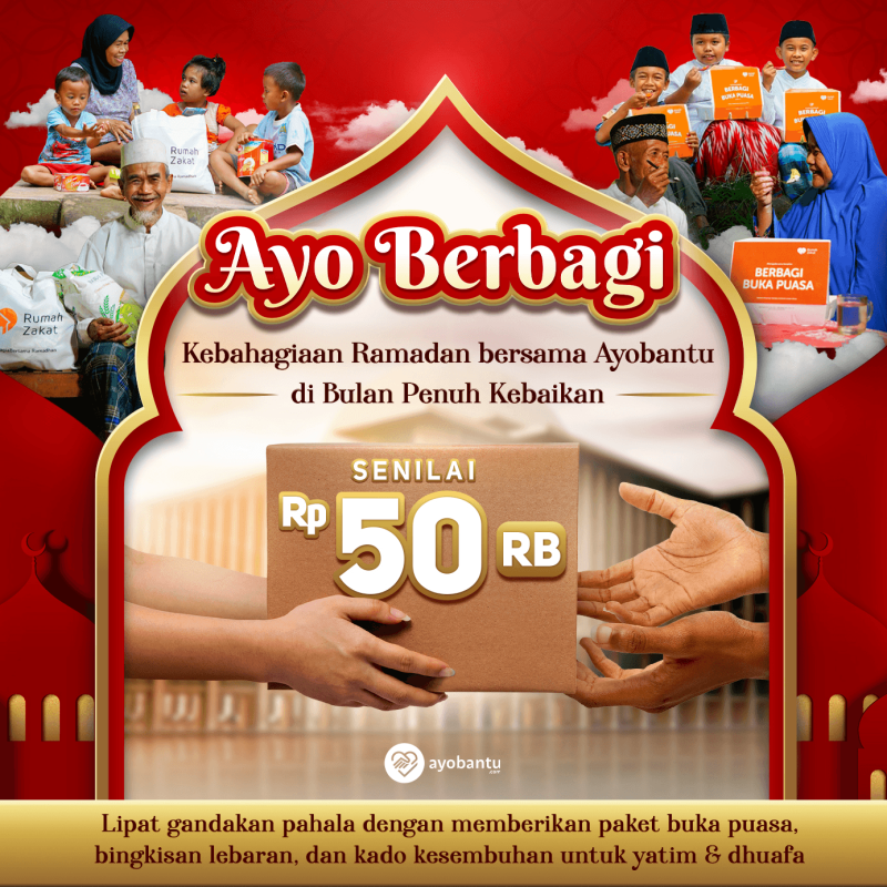 Berkah Ramadhan, Patungan 50ribu di Bulan Penuh Berkah