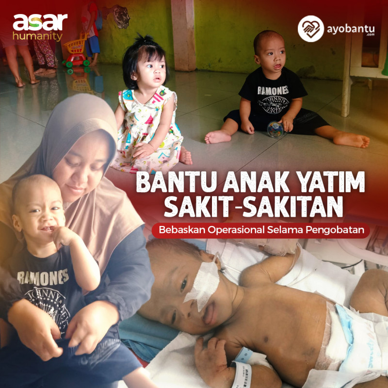 Sedekah Jariyah Bantu Anak-anak Panti Tak Sakit-sakitan Lagi
