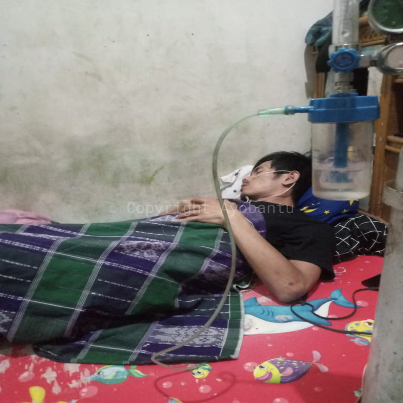 Bantu ahmad sembuh dari sakit jantung dan paru