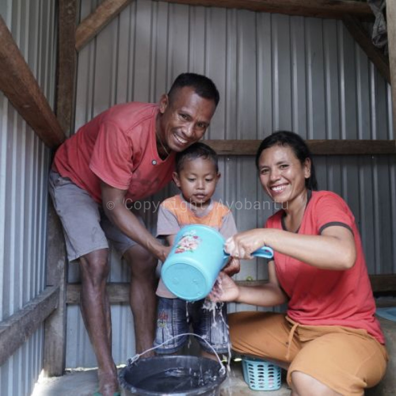 Toilet Sehat untuk Manggarai Timur