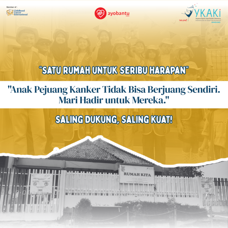 Ayobantu:Biaya Sewa Rumah Selama 5th Dan Biaya Operasional Bagi Anak Kanker