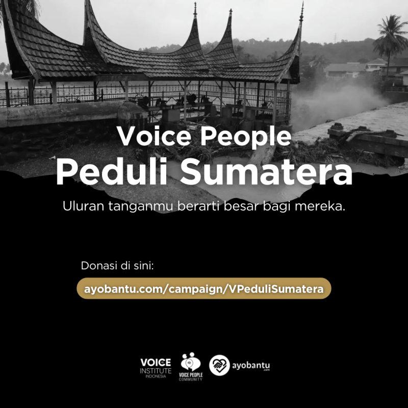 Voice People Peduli Sumatera