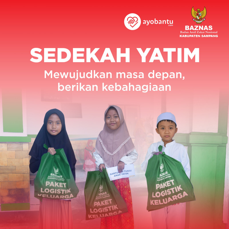 Sedekah Anak Yatim : Bantu Masa Depan Cerah Mereka