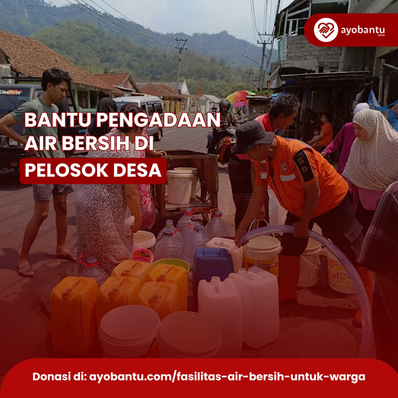 Fasilitas Air Bersih untuk Warga