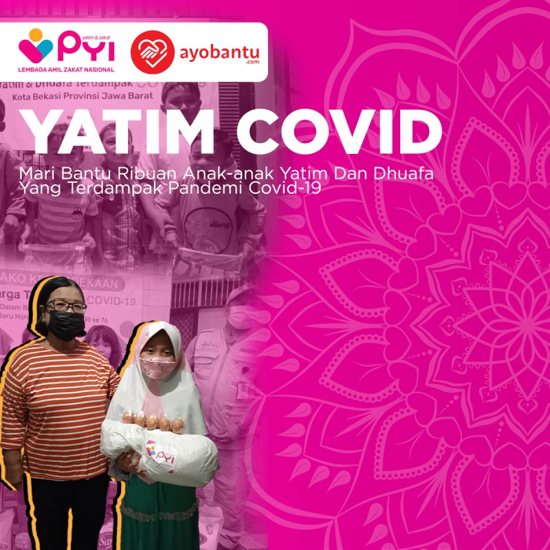 Bantu Yatim Terdampak Covid-19
