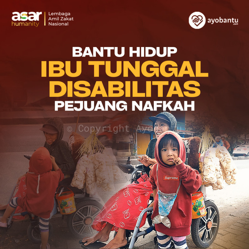 Bantu Ibu Warni Difabel Penjual Krupuk