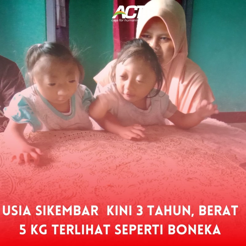 Bantu Sikembar Mini Sabila & Nabila Berobat
