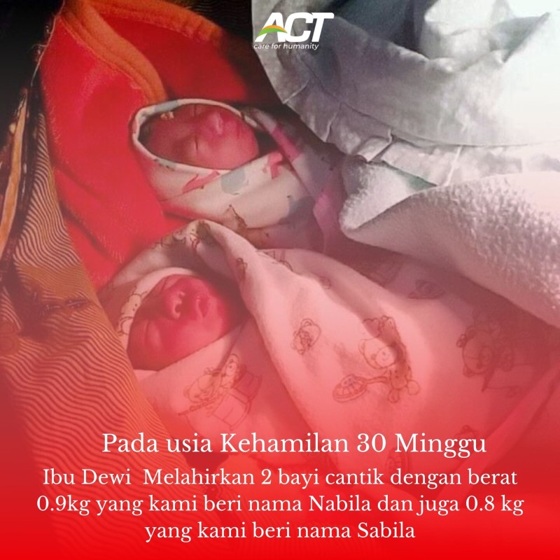 Bantu Sikembar Mini Sabila & Nabila Berobat