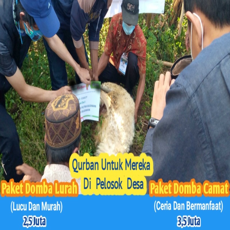 Tunaikan Qurban Untuk Mereka Di Pelosok Desa